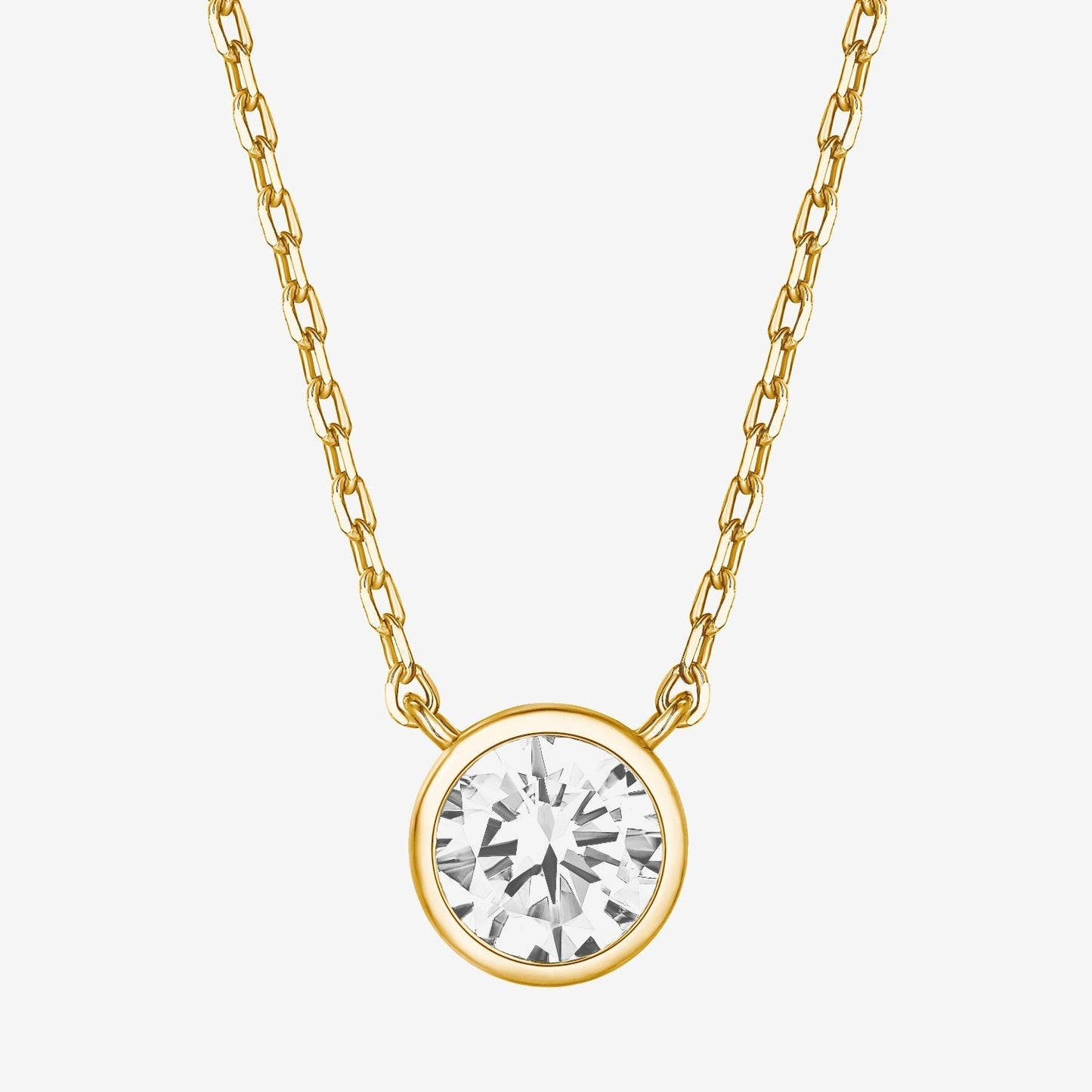 Bezel Necklace