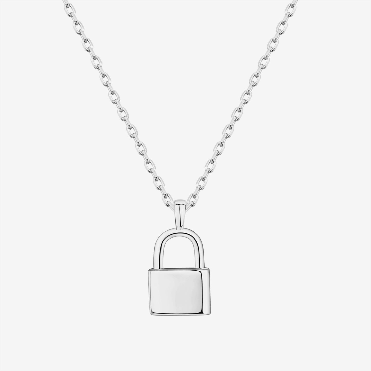 Lock Pendant Necklace