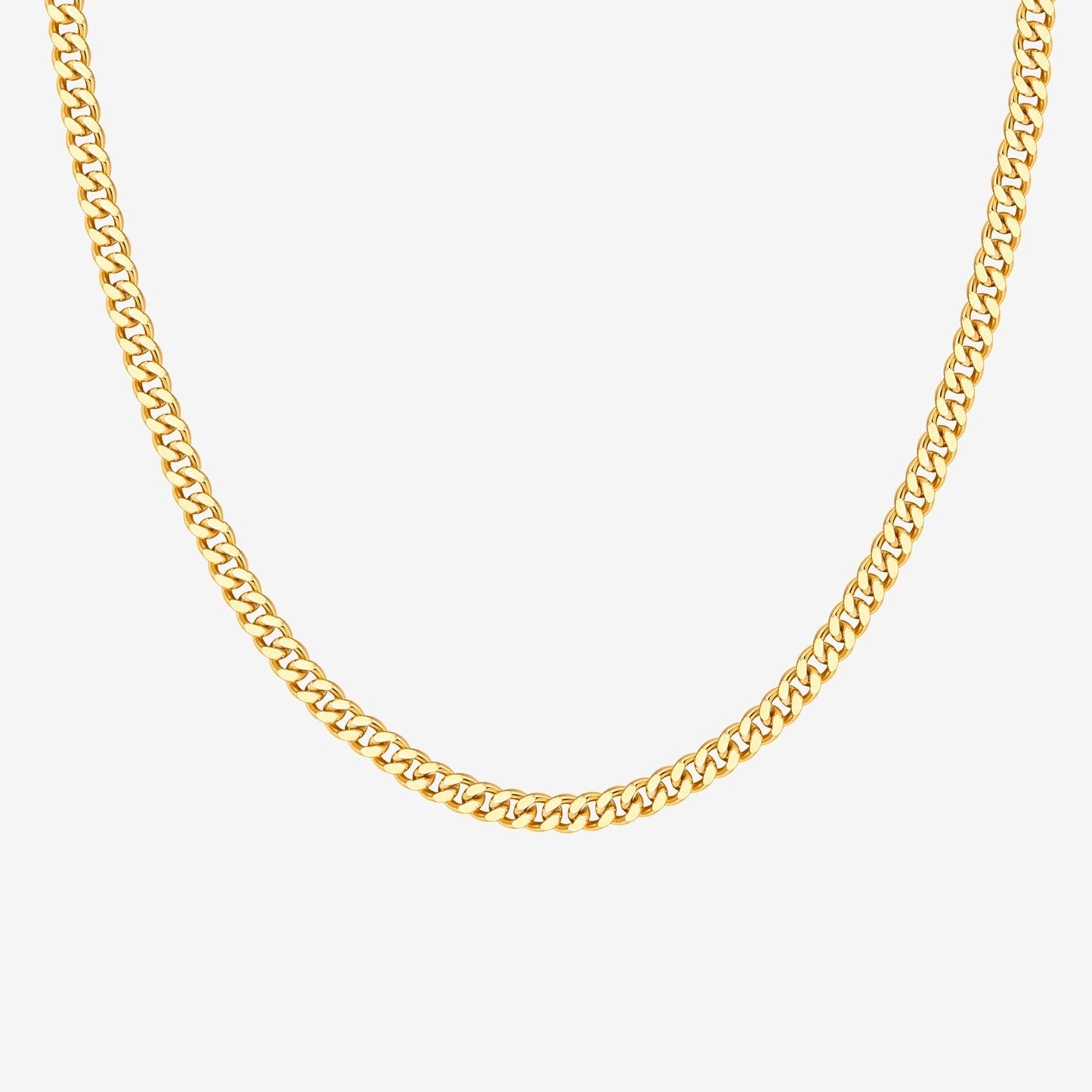 Curb Chain Adjustable Necklace