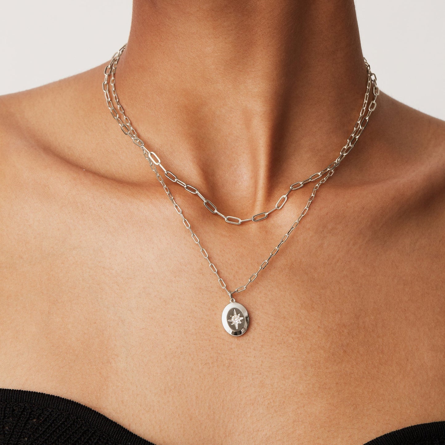 Double Star Pendant