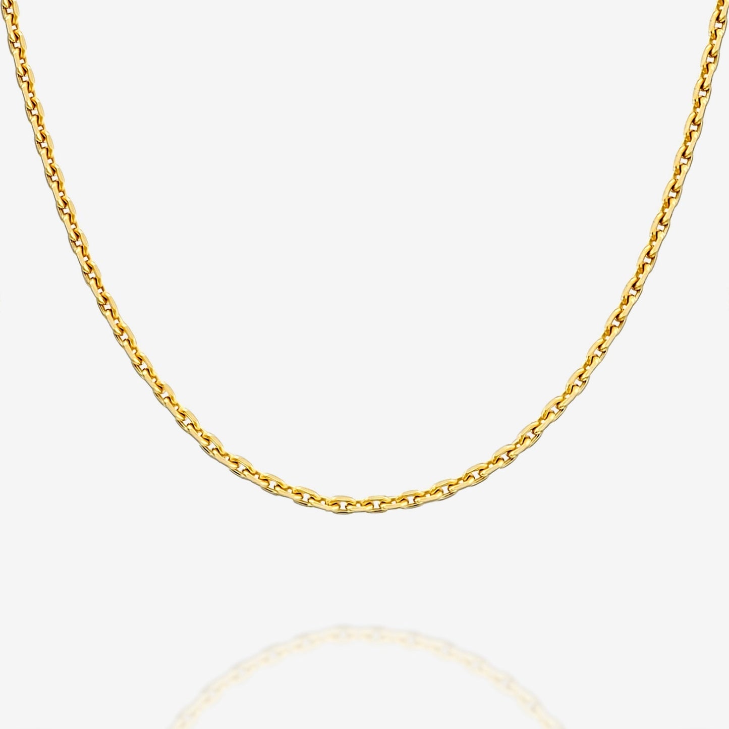 Thin Cable Chain Necklace