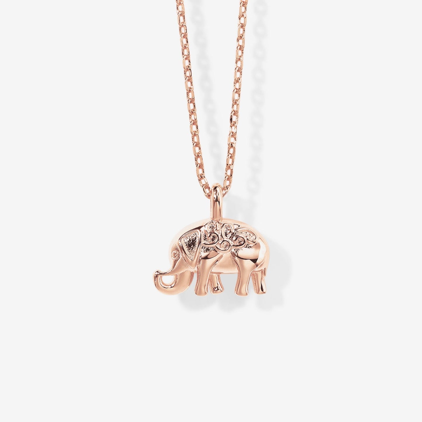 Dainty Elephant Pendant Necklace