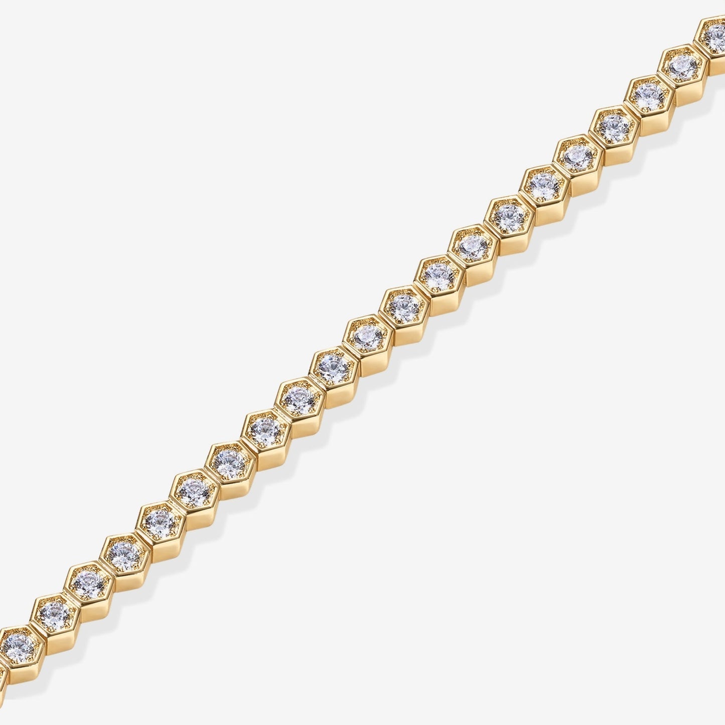 Honeycomb Tennis Bracelet