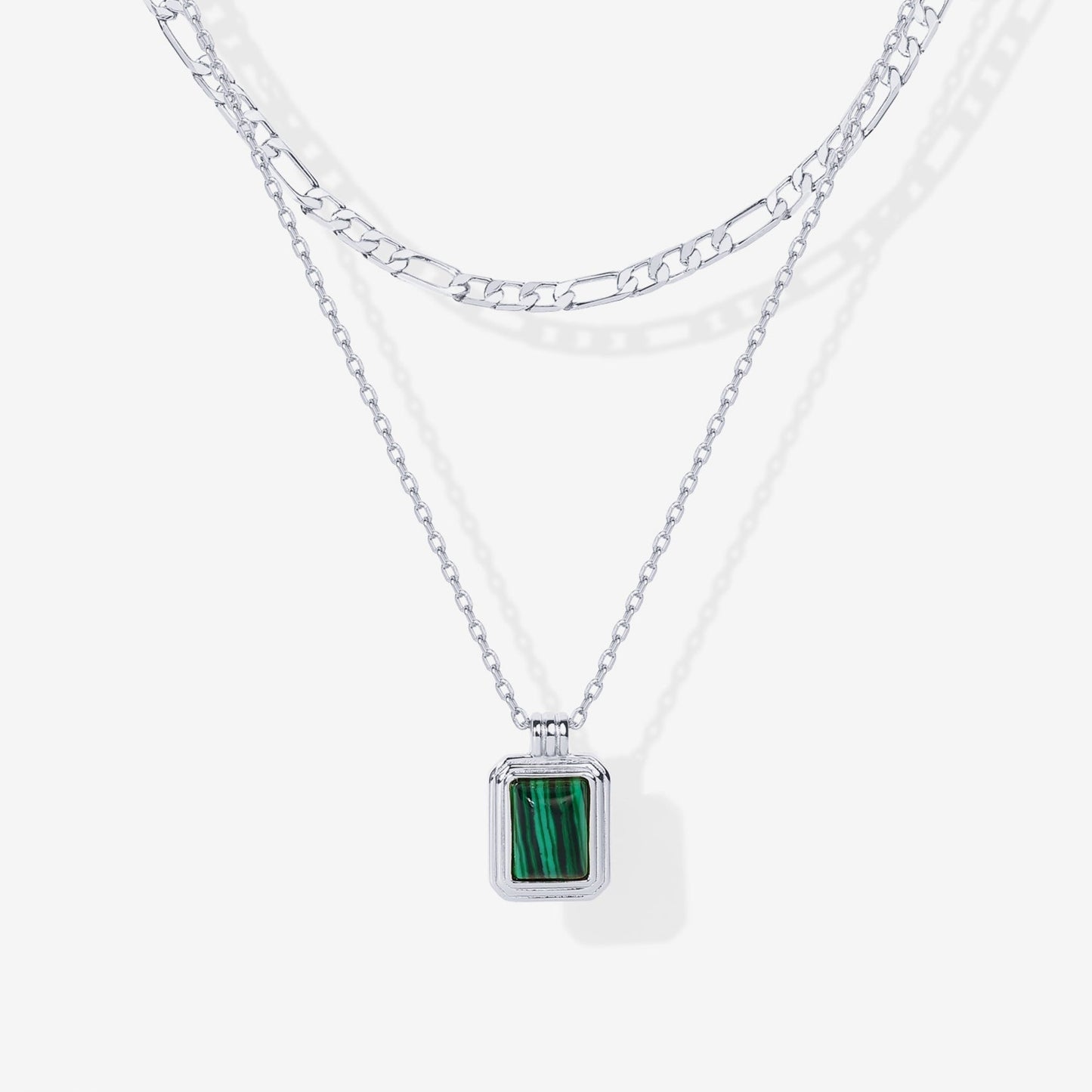 Malachite Layered Necklace
