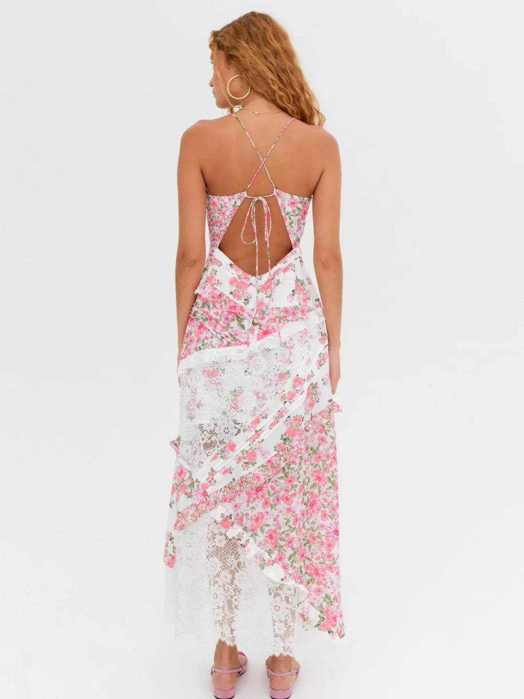 Best Revenge® Blue Rosalyn Maxi Dress