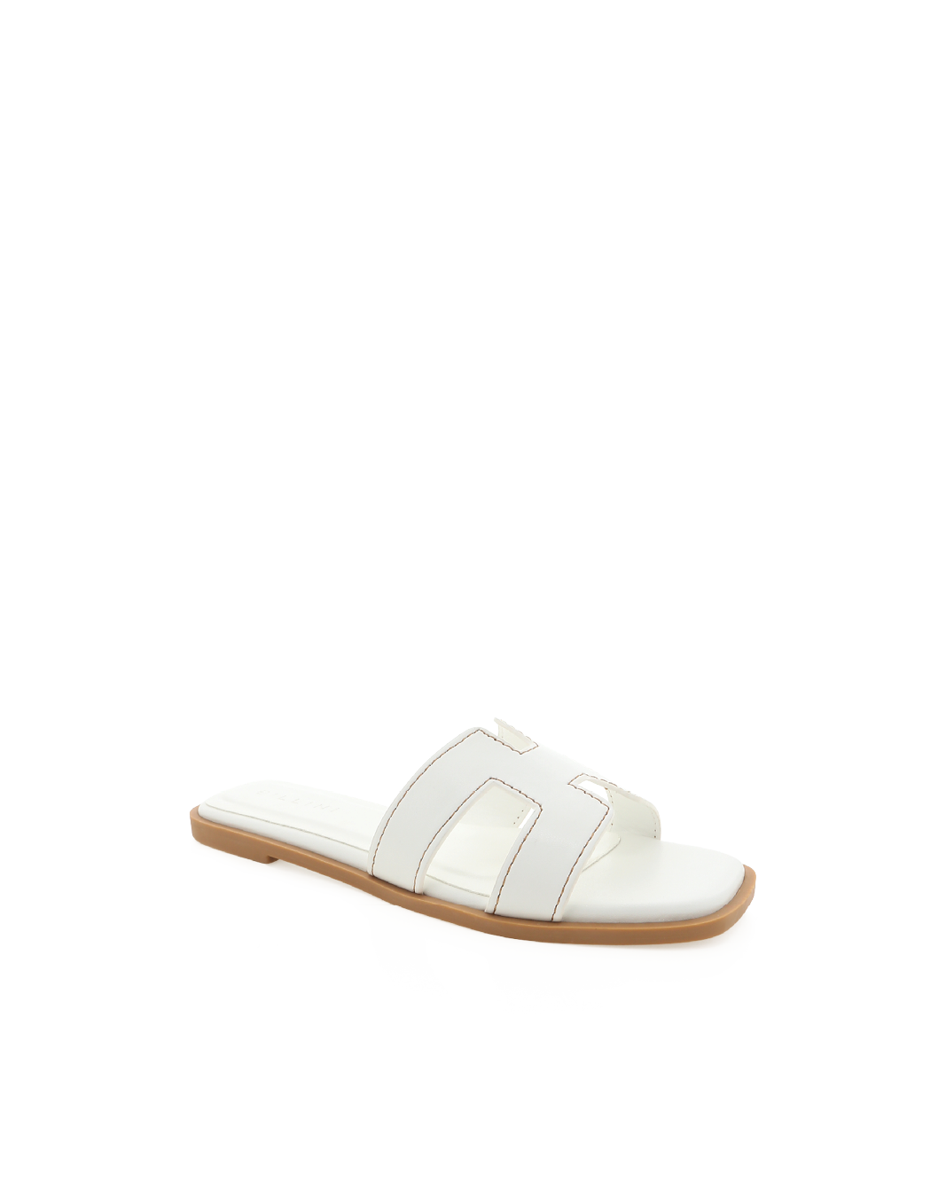 GINA SANDALS- WHITE-TAN