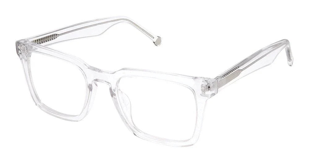 CHROMEHEARTS COX UCKER BLACK GLASSES