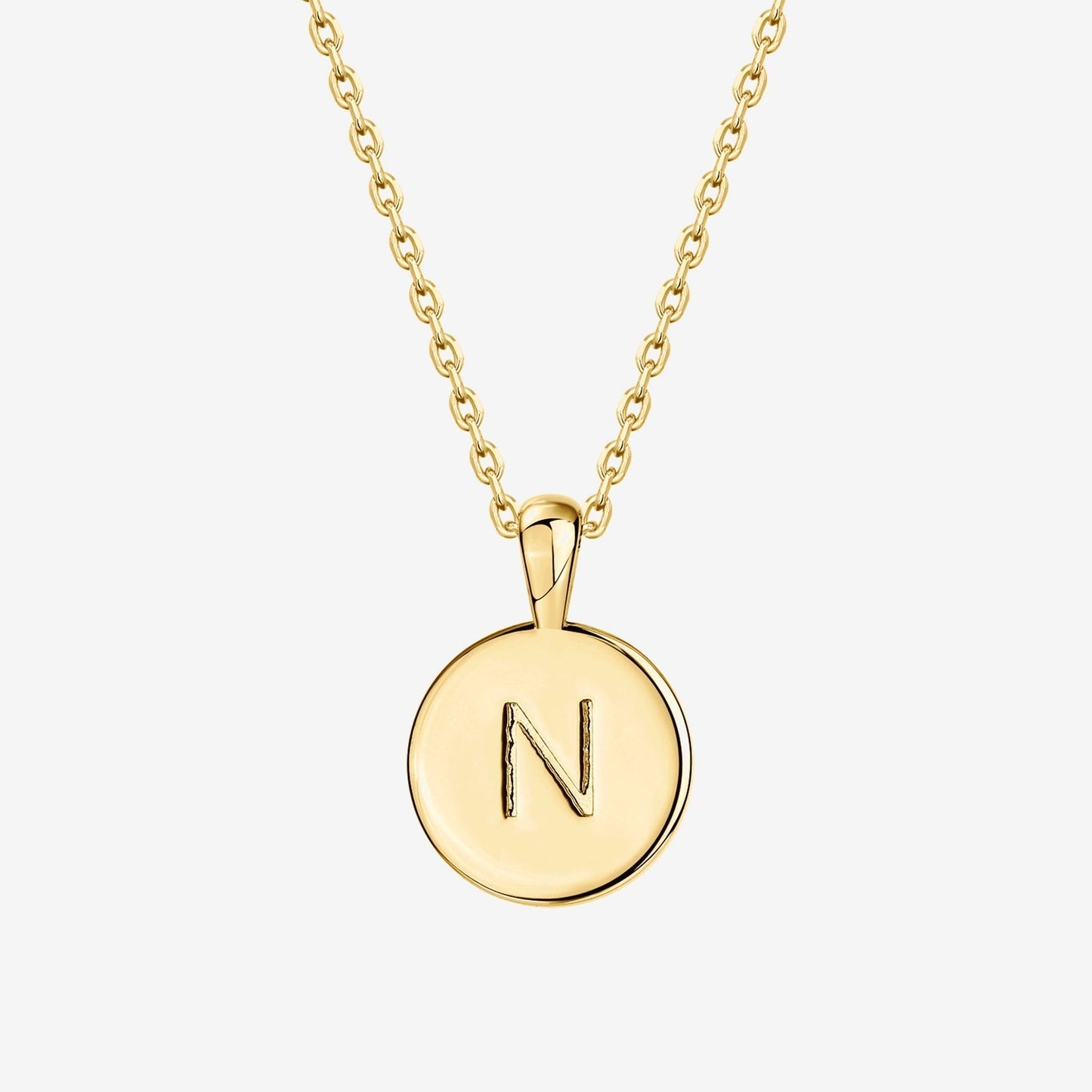 Initial Disc Pendant