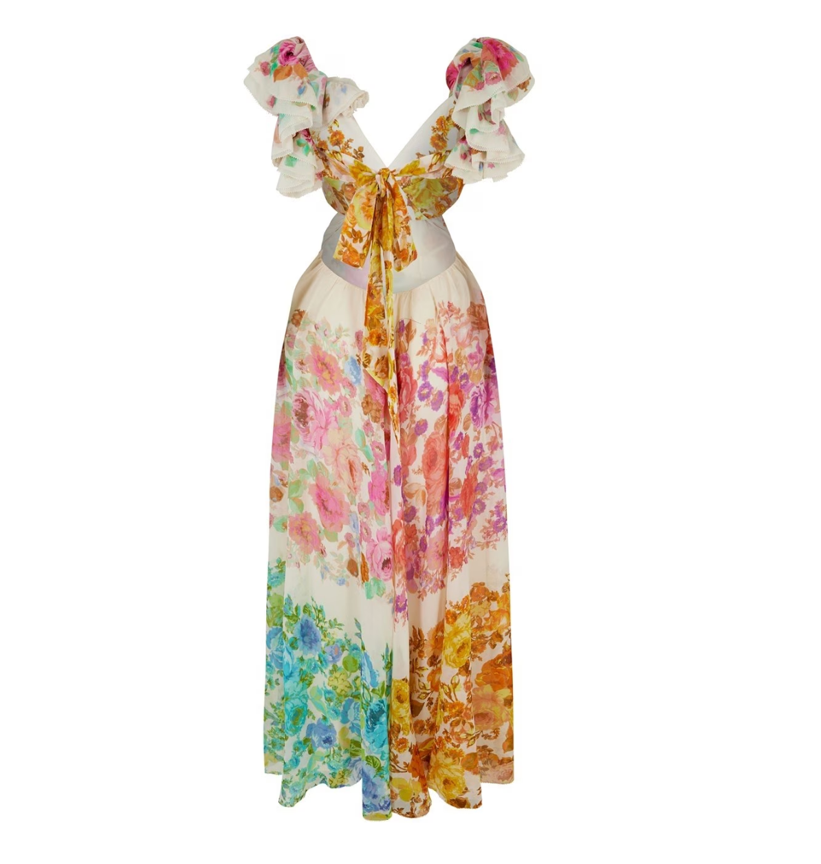 Hazel Floral Midi Dress