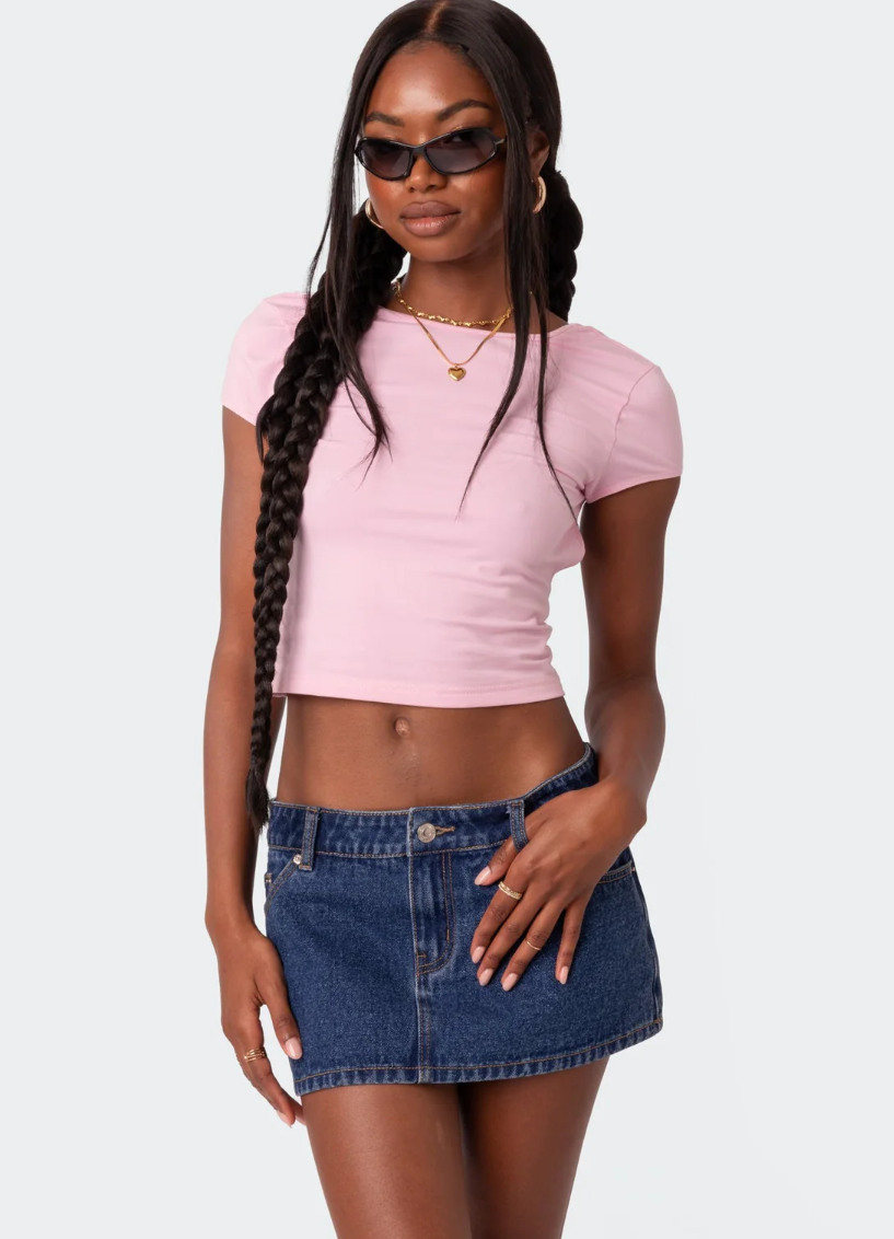 Stella Open-Back T-Shirt