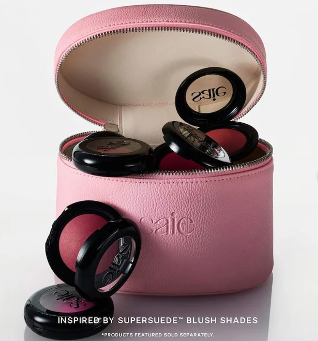 Melanie Blush Pink Vanity Case
