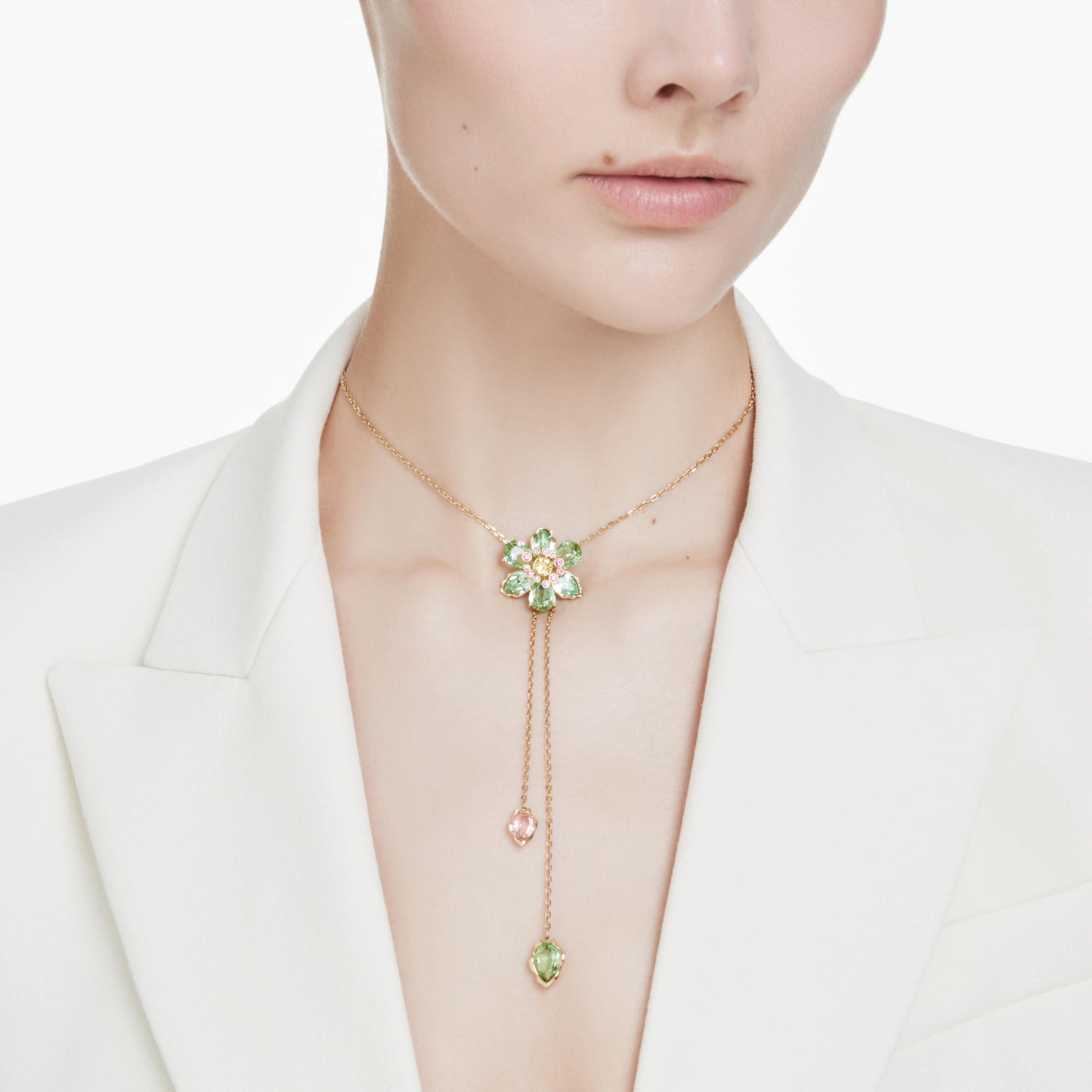 Idyllia Y Flower Necklace pendant