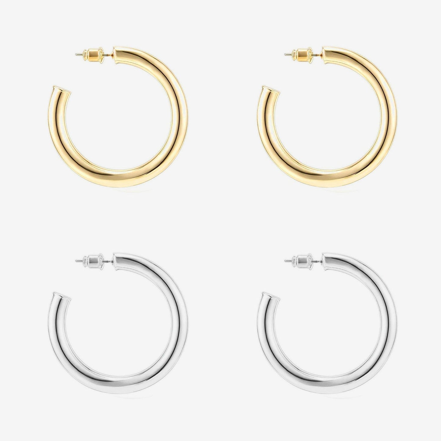 Round Chunky Hoops