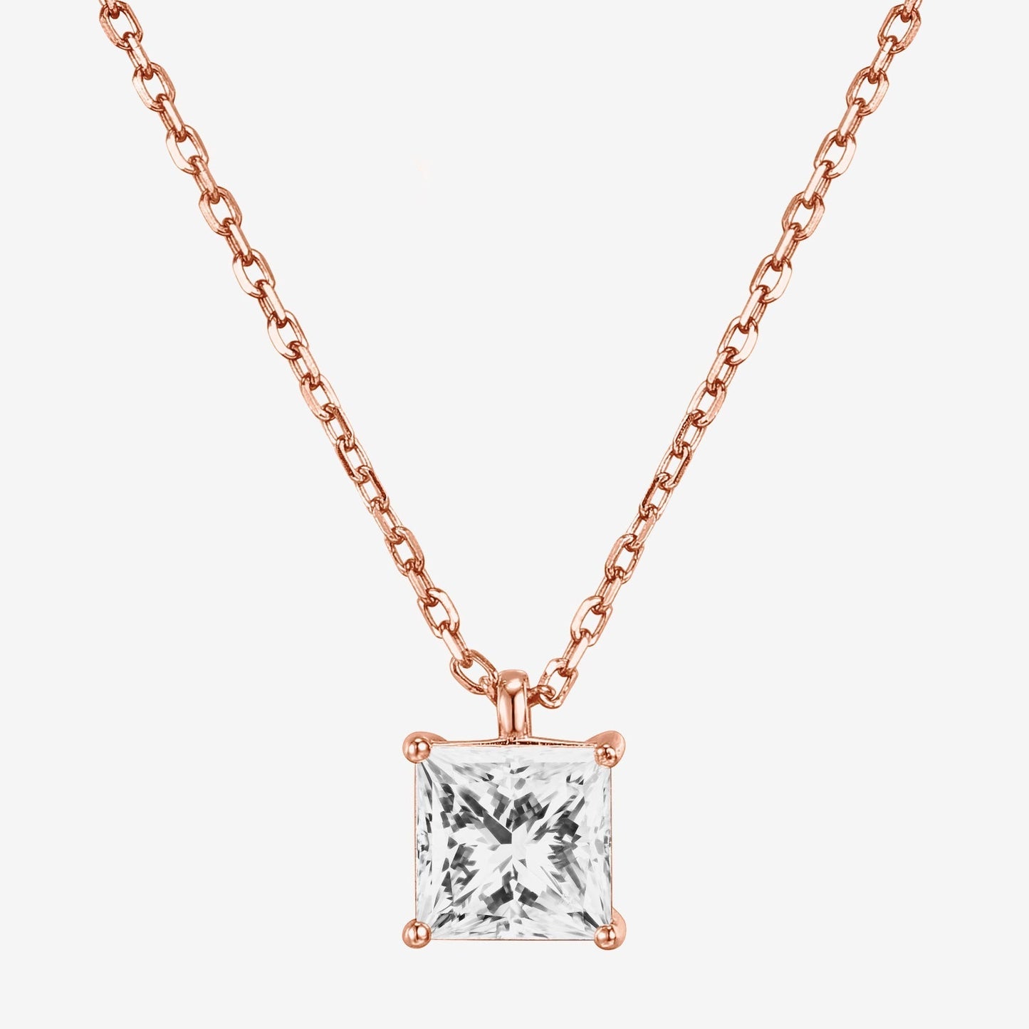 Princess Cut Pendant