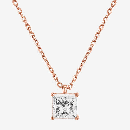 Princess Cut Pendant