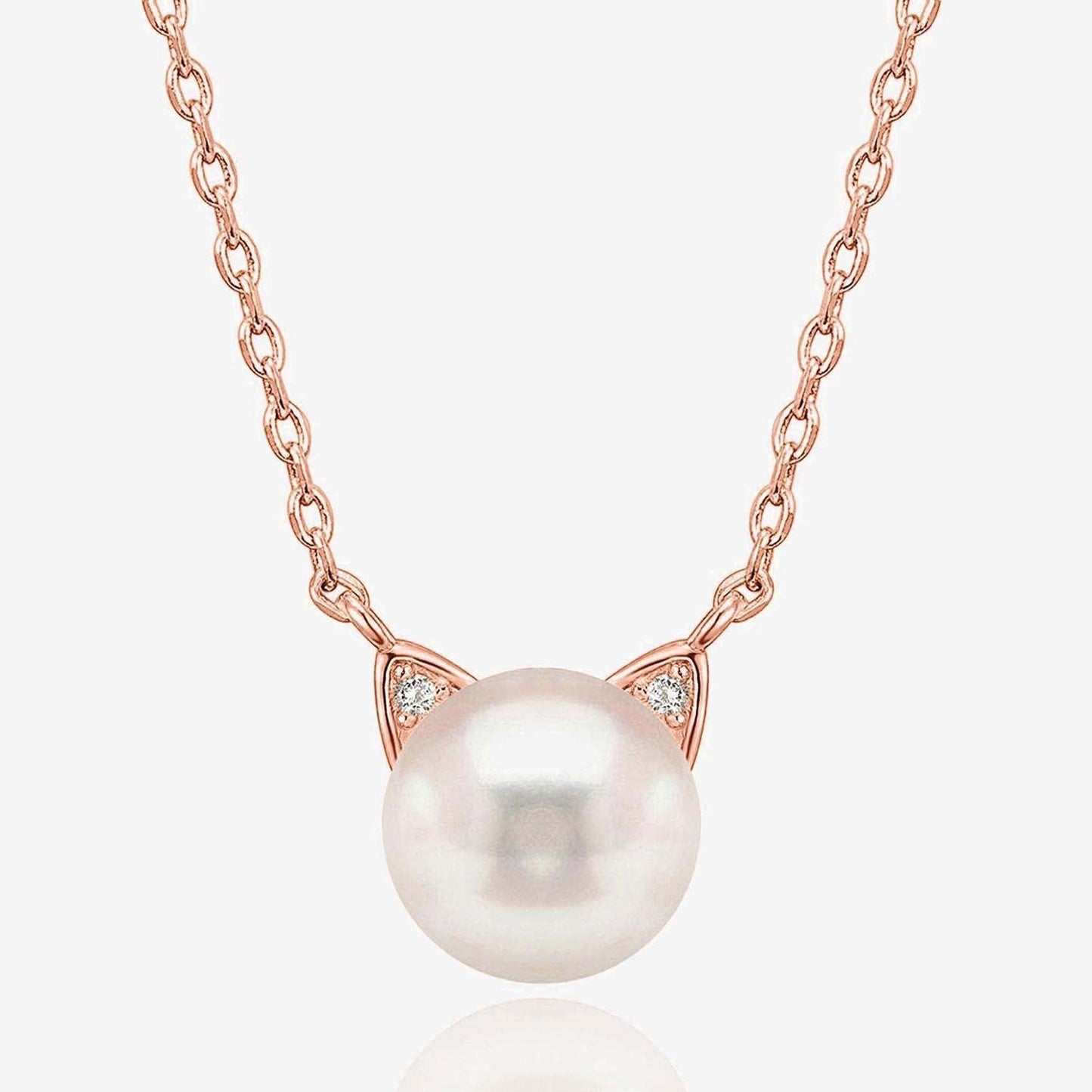 Freshwater Cultured Cat Pearl Necklace