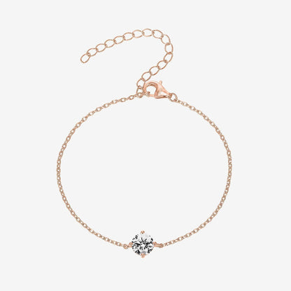 Vermeil Solitaire Bracelet