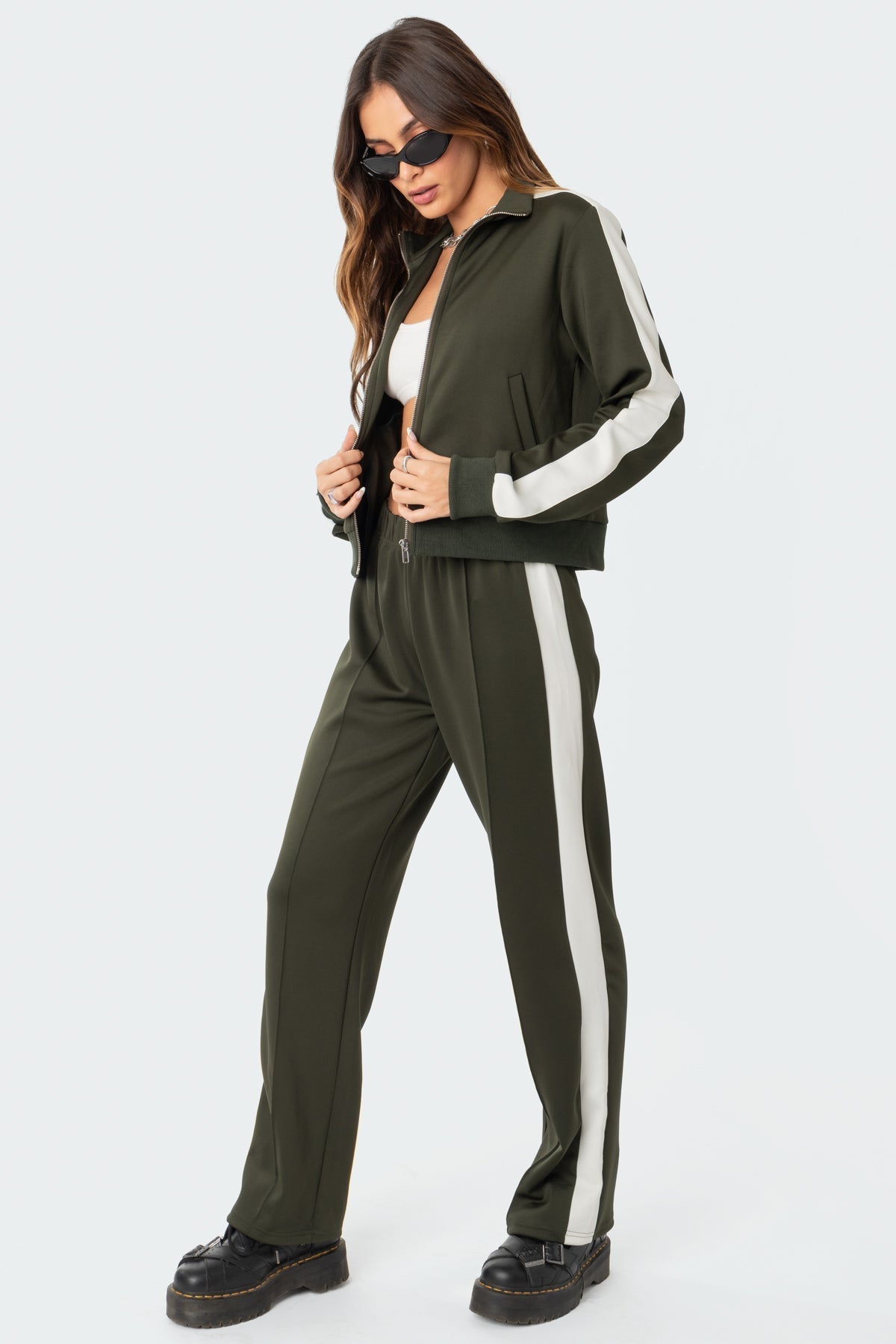 Marina Zip Up Track Jacket