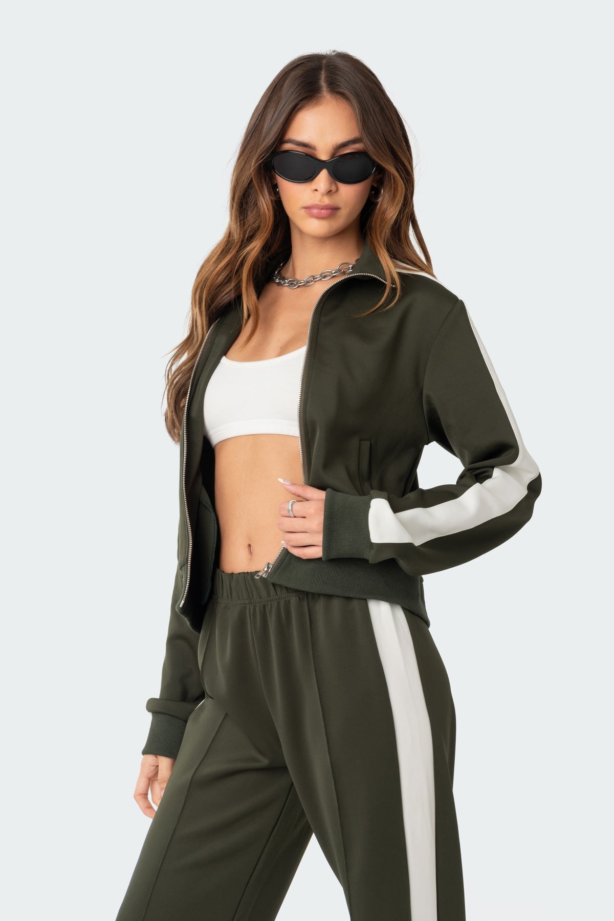 Marina Zip Up Track Jacket