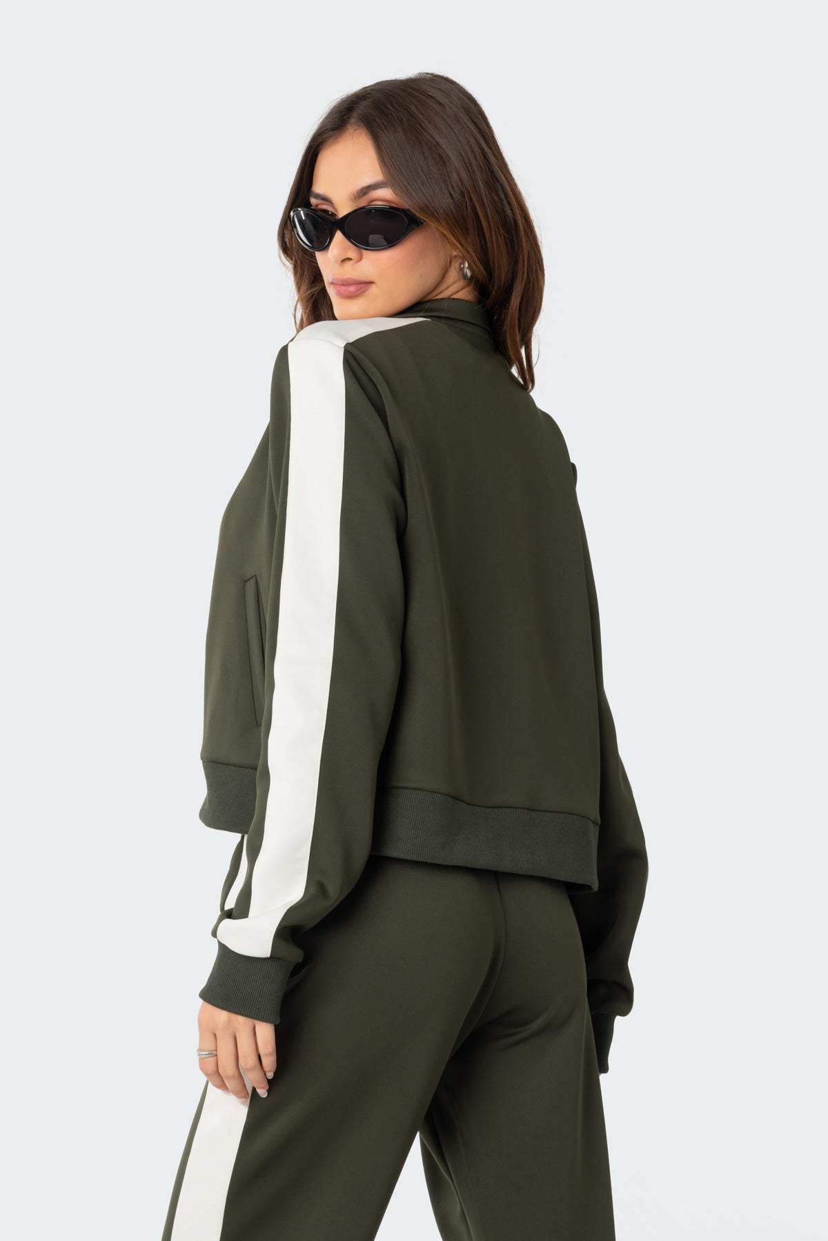 Marina Zip Up Track Jacket