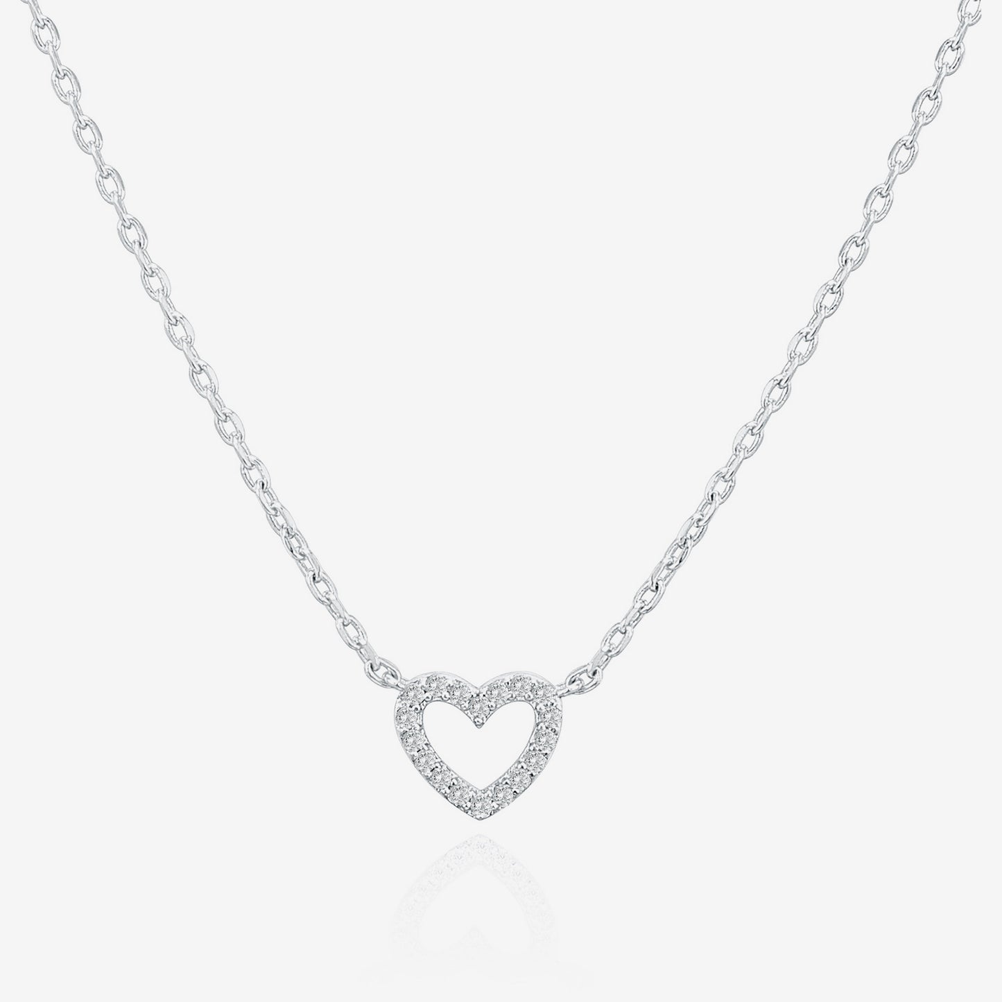 Open Heart Necklace