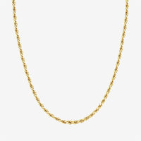 Vermeil Rope Chain Necklace