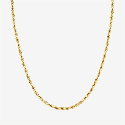 Vermeil Rope Chain Necklace