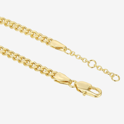 Vermeil Curb Chain Bracelet