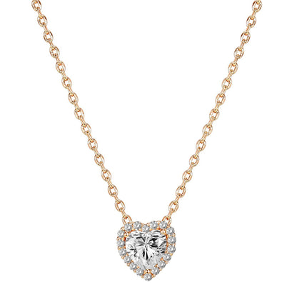 Heart Halo Necklace