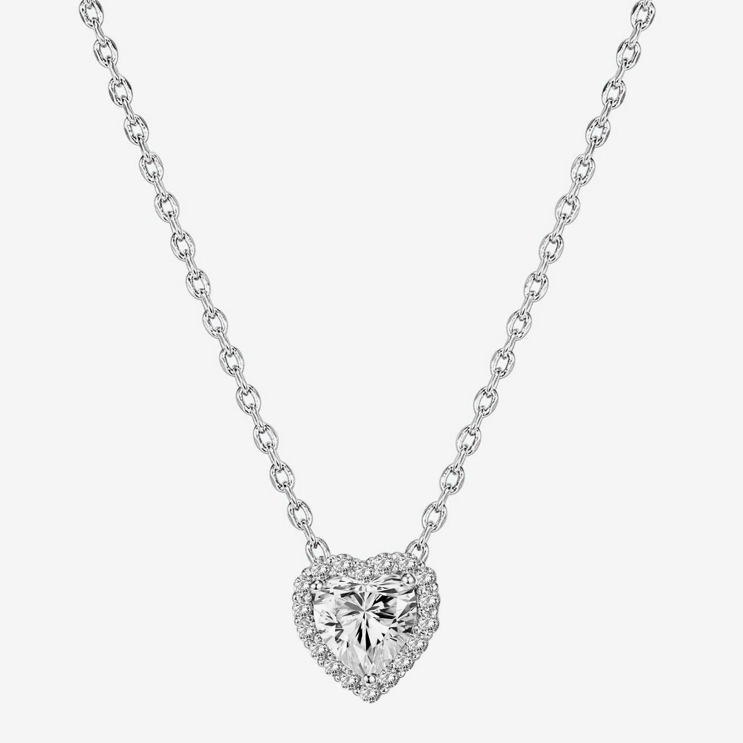 Heart Halo Necklace