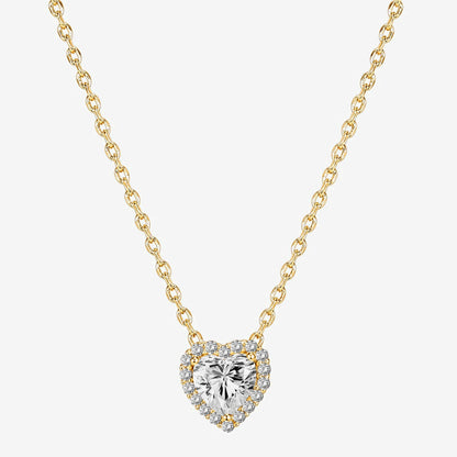 Heart Halo Necklace