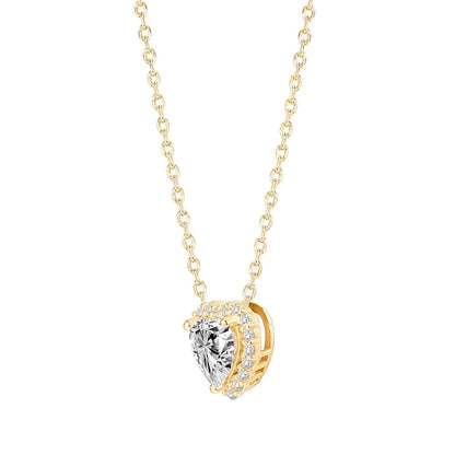Heart Halo Necklace