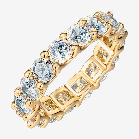 4mm Round Eternity Band