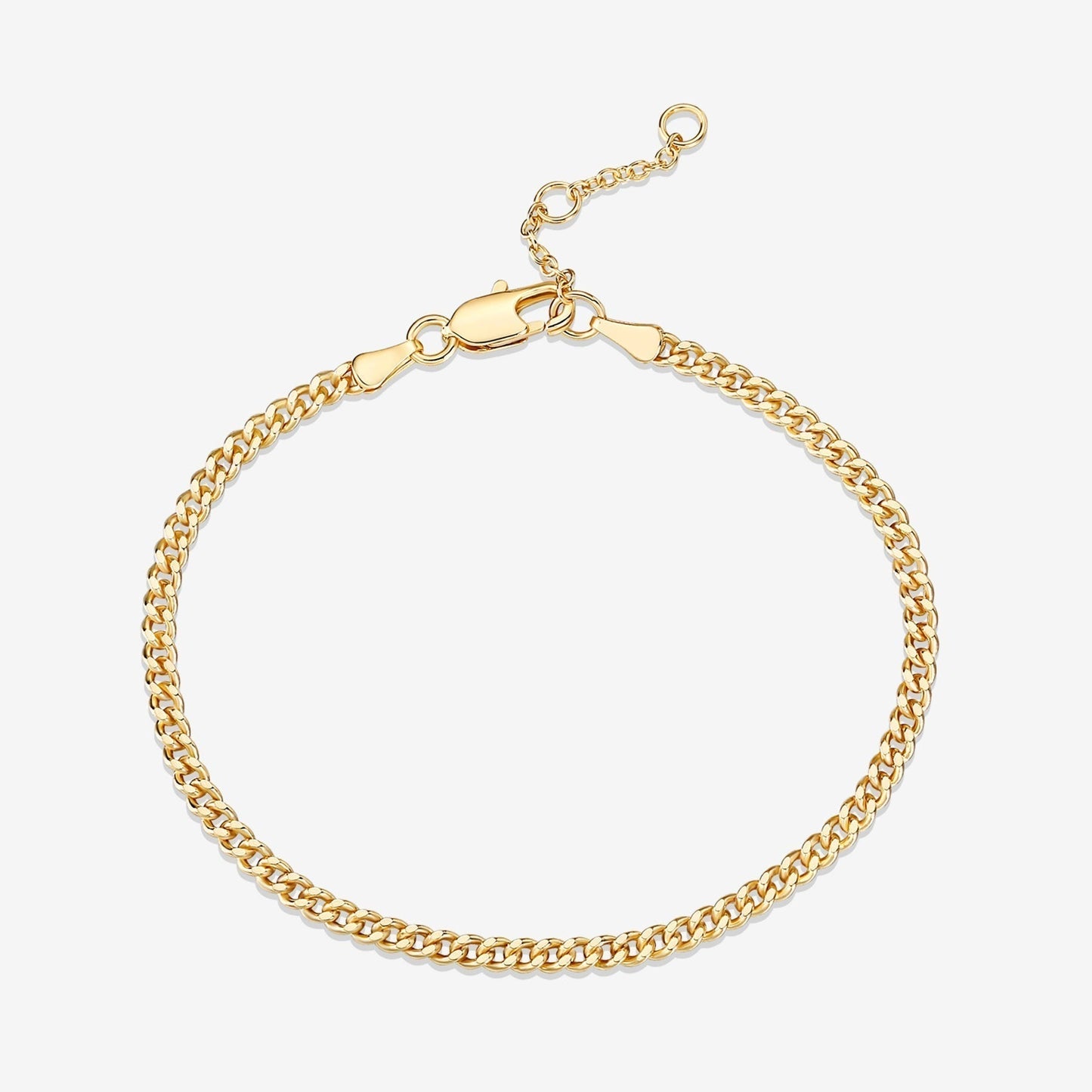 Vermeil Curb Chain Bracelet