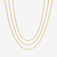 Three Layered Chain Necklace