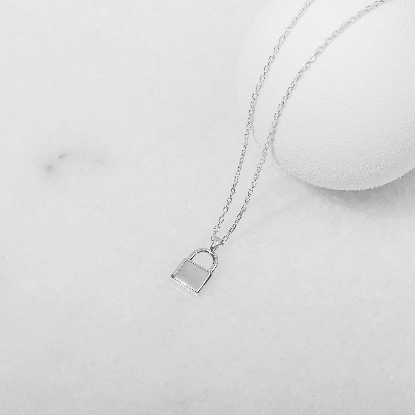 Lock Pendant Necklace