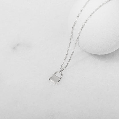 Lock Pendant Necklace