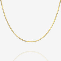 Stackable Thick Square Box Chain Necklace