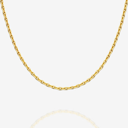 Thin Cable Chain Necklace