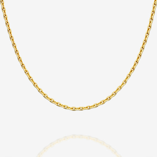 Thin Cable Chain Necklace