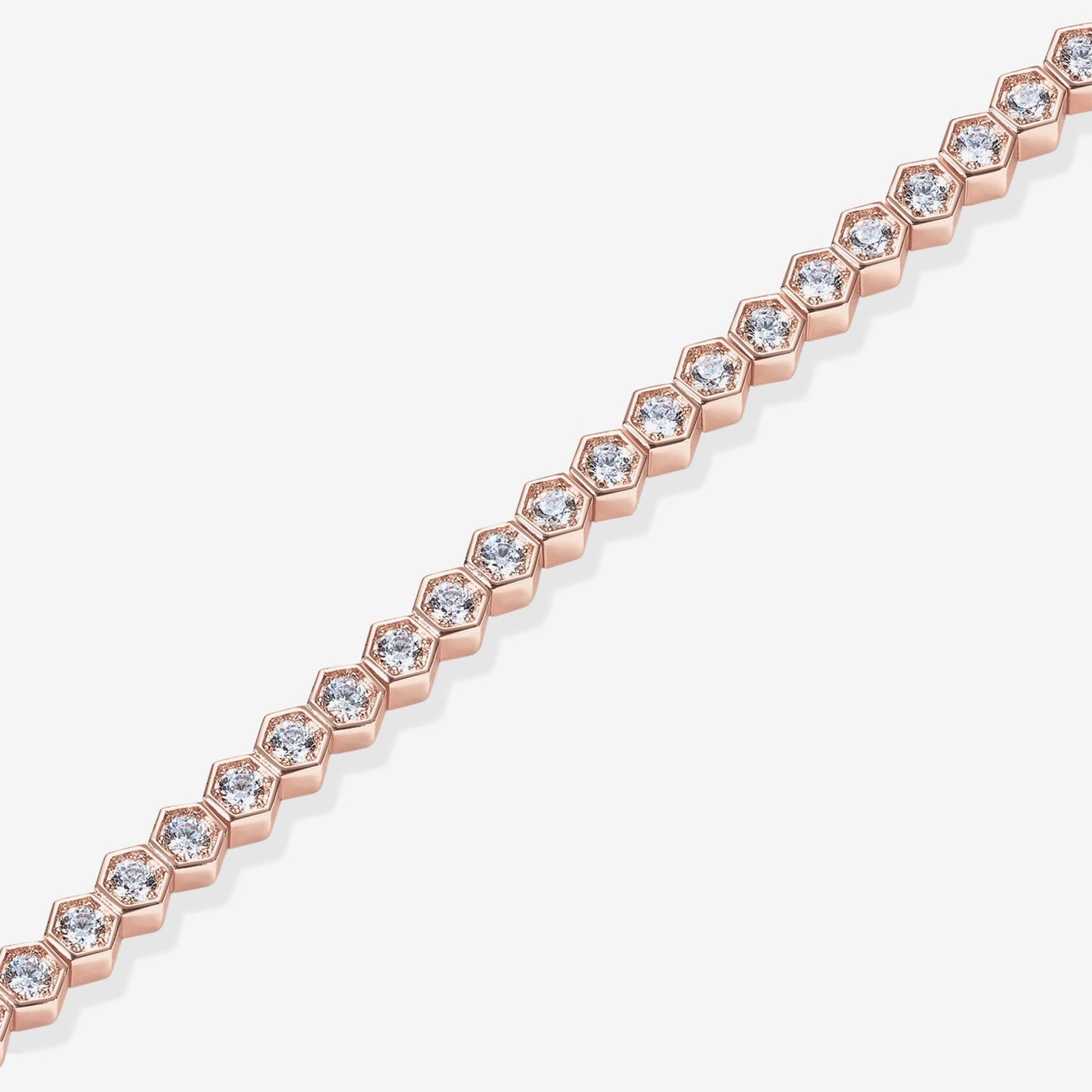 Honeycomb Tennis Bracelet