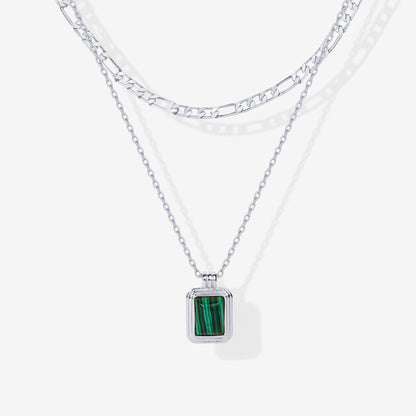 Malachite Layered Necklace