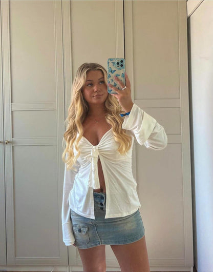 Maddy blouse - white