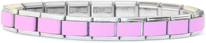 Italian Charm Starter Bracelet (18 links for standard size and 9 links for superlinks)