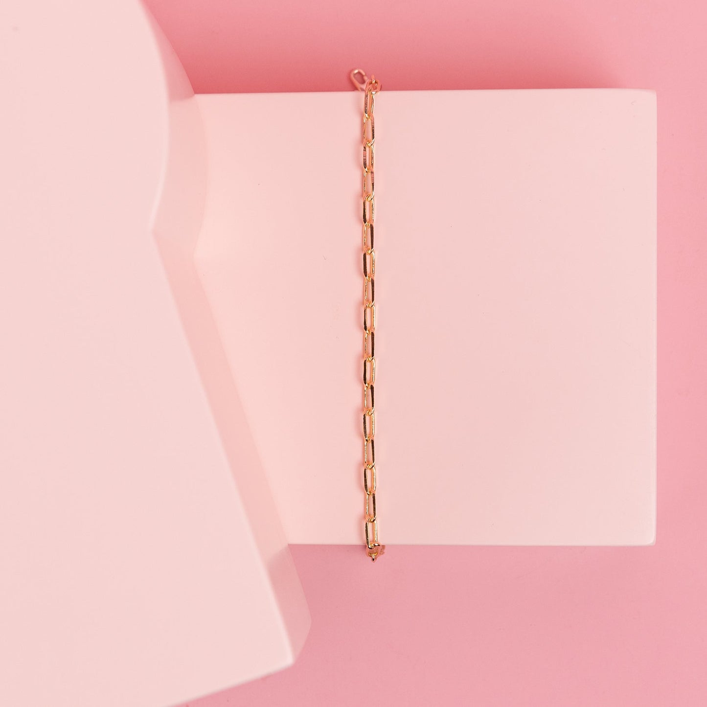 Paperclip Chain Bracelet