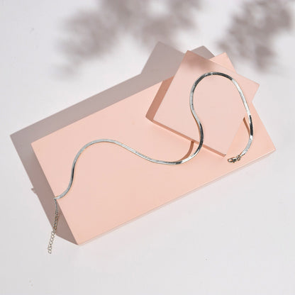 Snake Chain Adjustable Necklace