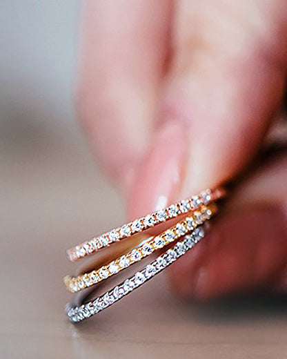 Vermeil Mila Eternity Band