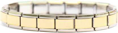 Italian Charm Starter Bracelet (18 links for standard size and 9 links for superlinks)