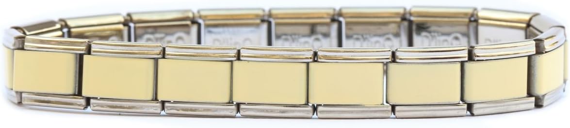 Italian Charm Starter Bracelet (18 links for standard size and 9 links for superlinks)