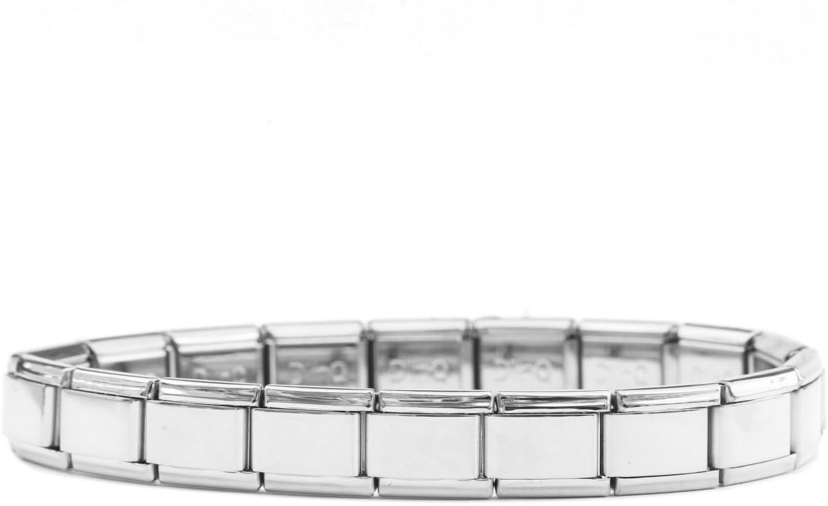 Italian Charm Starter Bracelet (18 links for standard size and 9 links for superlinks)